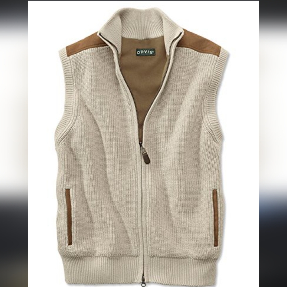 Orvis Zip-Up Sweater Vest
